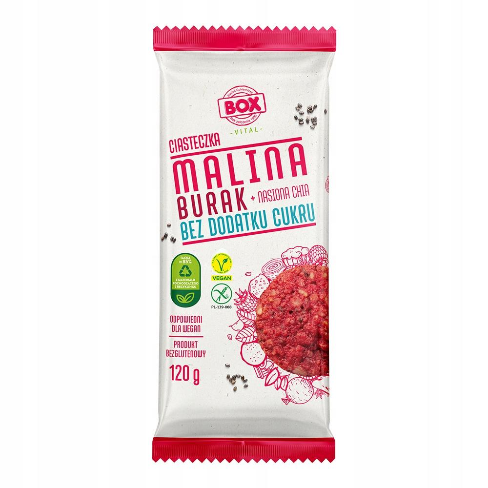 Raspberry Beetroot Chia Gluten-Free Cookies 120G