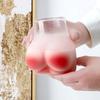 Прозрачная чашка для питья 3D Butt Shape Glass Whisky Juices Cup For Cold Juices