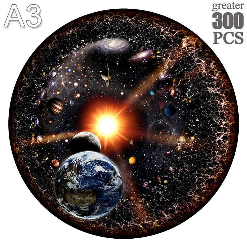 Земля Деревянный Пазл Детский Звездная География Раннее Образование Астро Сложный Деревянный Мозг Сопровождает Взрослый Пазл Вечеринка Досуг