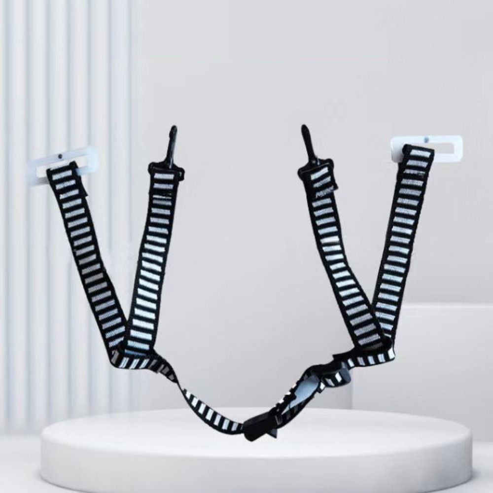 Черный и белый защитный ремень для шлема D-образной формы, ремень для шлема Y-образной формы, прочный пояс для нижней челюсти