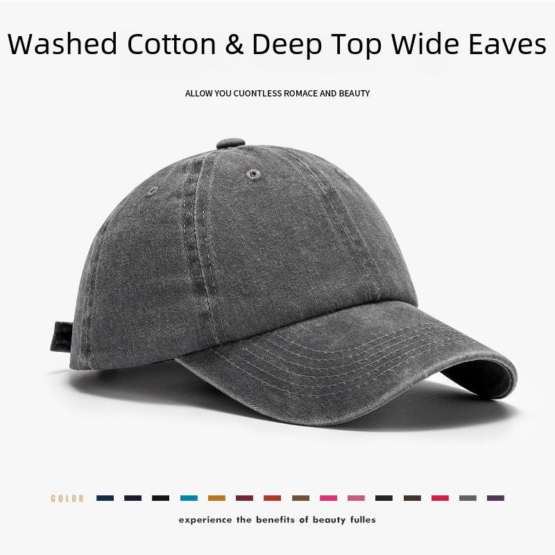 Бейсболка унисекс в стиле ретро с эффектом потертости — весенне-летний стиль с дизайном в виде утконосика, открывающим лицо