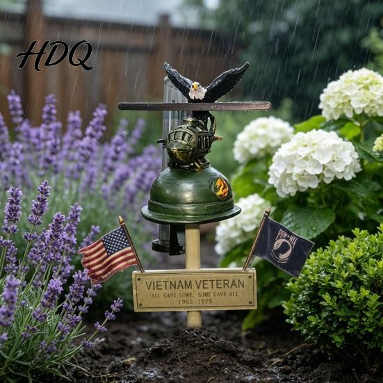Rain Gauge Outdoor Eagle Airplane Tube Measure with Ground Stake Resin Decorative Tool for Garden Lawn Patio Gift Gardeners