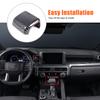 Carbon Fiber ABS Pattern Gear Shift Knob Cover Trim For Toyota Tacoma 2024-2025
