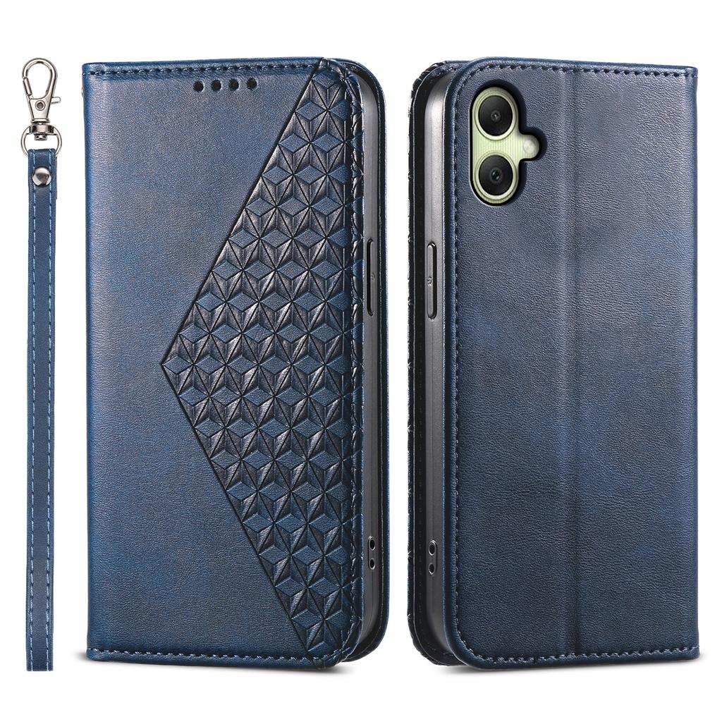 Чехол для Samsung Galaxy A06 4G из ПУ кожи с текстурой теленка и кошельком