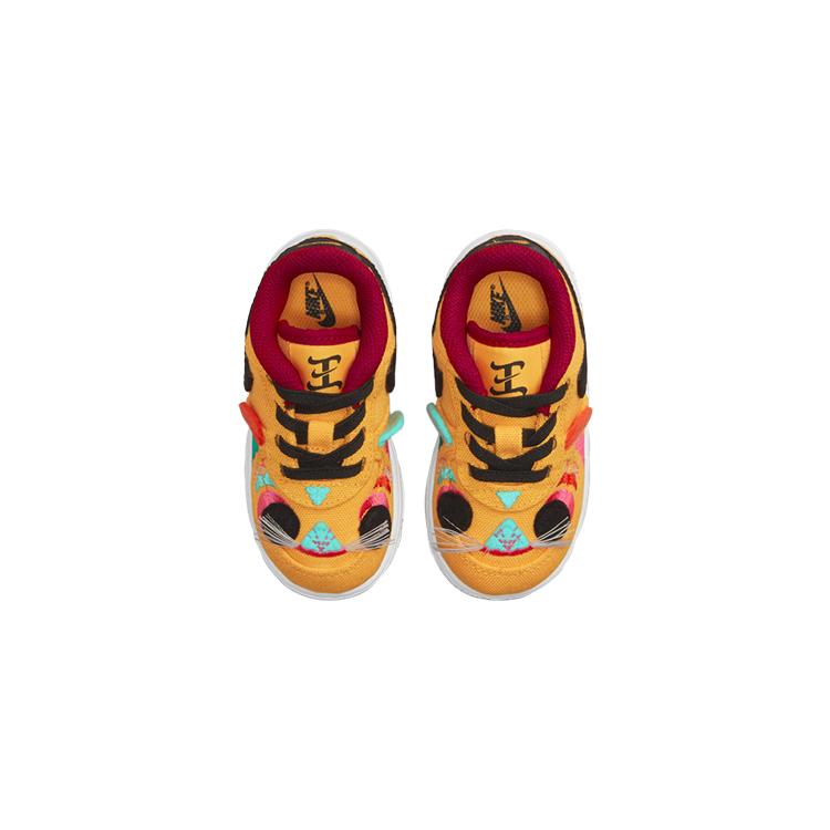 Nike Air Force 1 LV8 'Год Тигра' Удобные Низкие Детские Кроссовки Желтые Для Младенцев и Малышей DQ5072-701