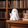 Spooky Ghost Pen Holder Cute Ghost Decor Creative Desk Ornament Quirky Adorable Pencil Stand