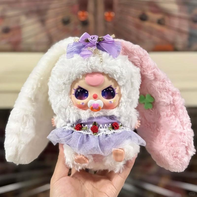 Оригинальный Baby Three Lily Rabbit Town V4 Виниловый Плюшевый Блайнд Бокс Каваи Подвеска для Украшения Рюкзака Кукла Коробка-Сюрприз Подарок