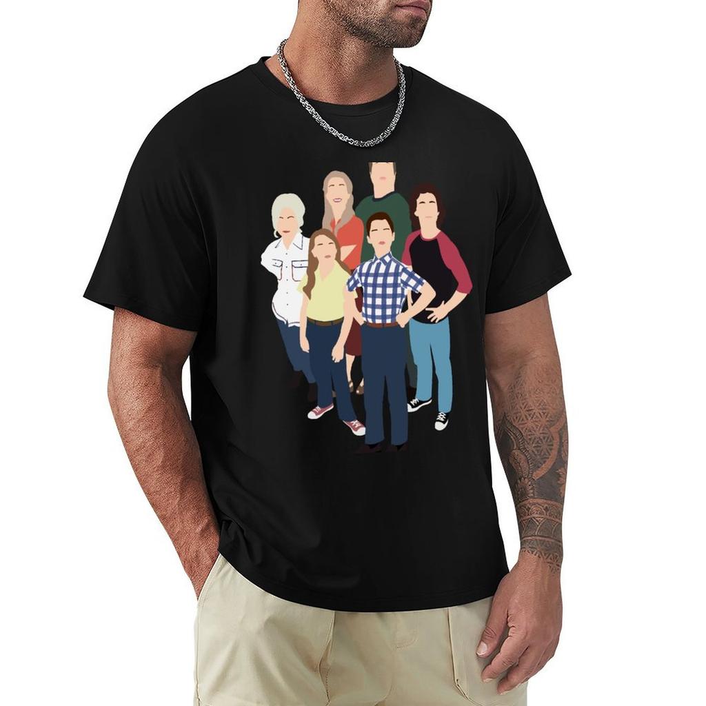 Young Sheldon Tshirt All Match Print Short Sleeve Top