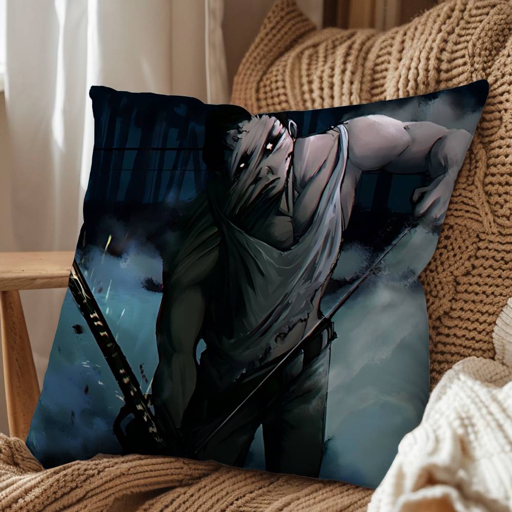 Трикстер Dead by Daylight Ловушка Наволочка Диван Гостиная Спальня Изголовье Спинка Подушка Квадратная Подушка Время для Сна