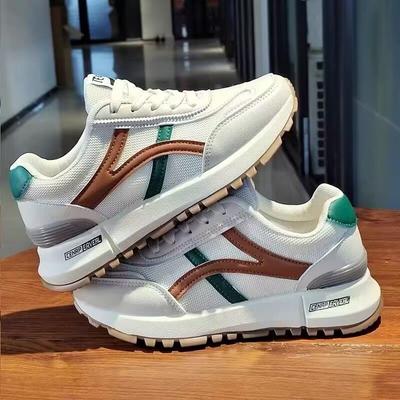 Женская обувь весна 2025 новая легкая с мягкой подошвой повседневная спортивная обувь для бега амортизирующая обувь Форреста Гампа студенческие папины кроссовки женские