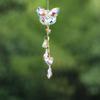 Light-catching Butterfly Prism Pendant Handmade DIY Dragonfly Crystal Wind Chime Unique Window Hanging Suncatchers Garden