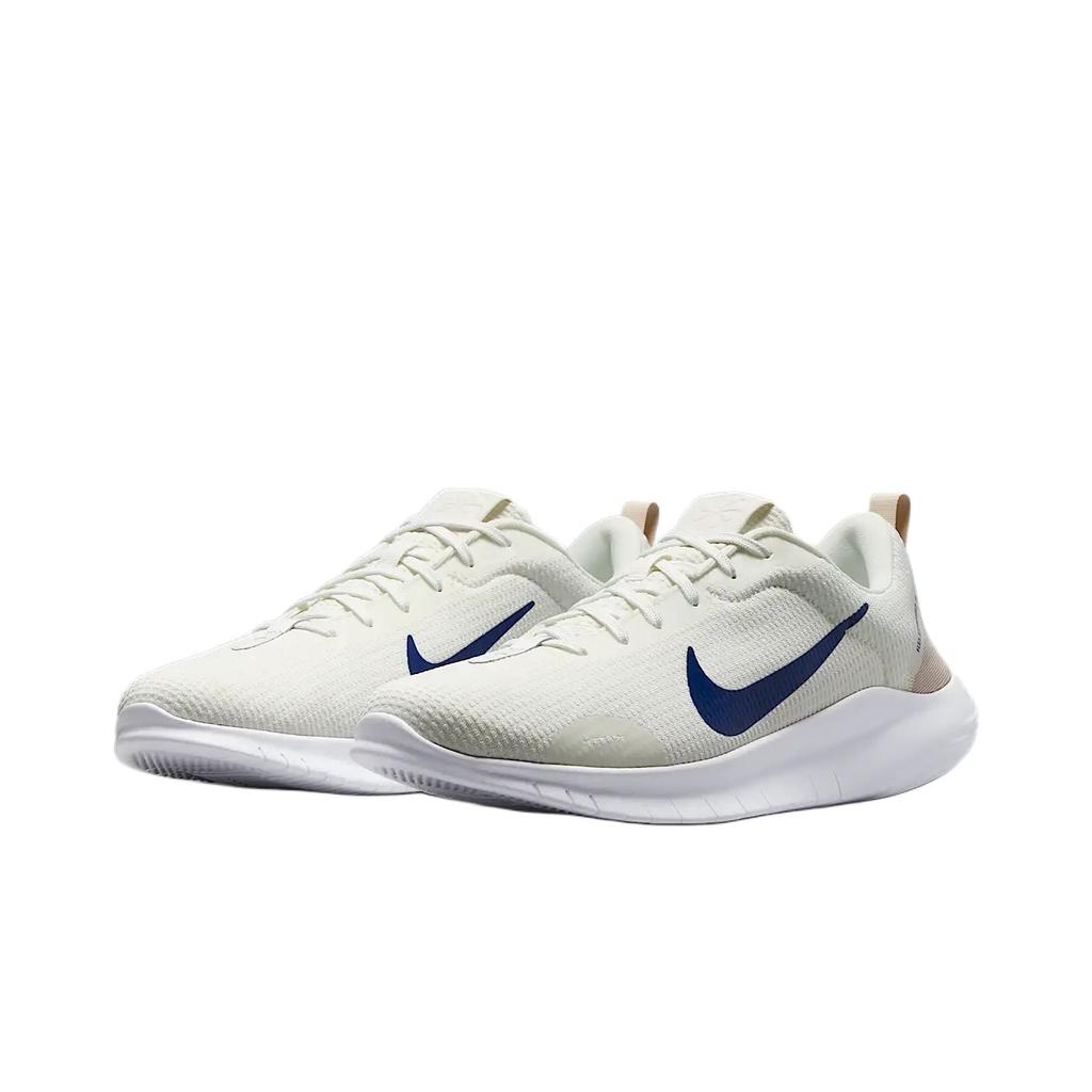 Nike Кроссовки мужские Flex Experience Run 12 Sail Deep Royal Blue Cream Light-Orewood-Brown DV0740-103