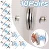 Curtain Magnet Buckles Magnetic Curtain Button Clips Detachable Nail-Free Window Curtain Close Buttons Home Decor Accessories