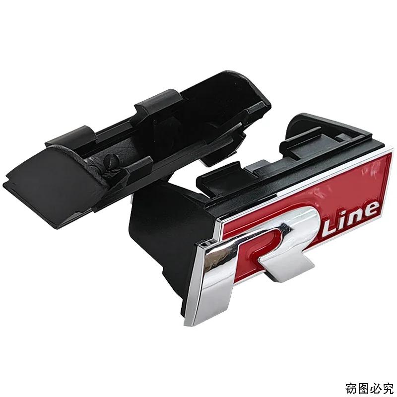 2026 Горячий Для VOLKSWAGEN VW ABS Автомобильный Значок Логотип на Переднюю Решетку для R Rline Touareg Polo GTI Golf Tiguan CC Passat R36 Scirocco Авто