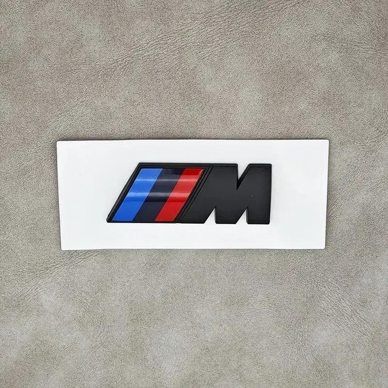 -1pcs BMW M Emblem 3D ABS Car Fender Rear Trunk Sticker For BMW E39 E46 E36 E90 G20 G30 E60 G22 F30 F20 X3 X5 M Accessories