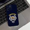 Крутой чехол для телефона с узором Т-Турция Фенербахче-Эс Для iPhone17,16,15,14,13,12,11 Plus,Pro Max Мягкий Черный Чехол