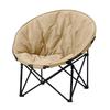 IRIS OHYAMA Уличный стул Moon Chair Компактный бежевый стул для хранения походного снаряжения Выдвижной тип Легкая сборка Уличный гамак Подарок