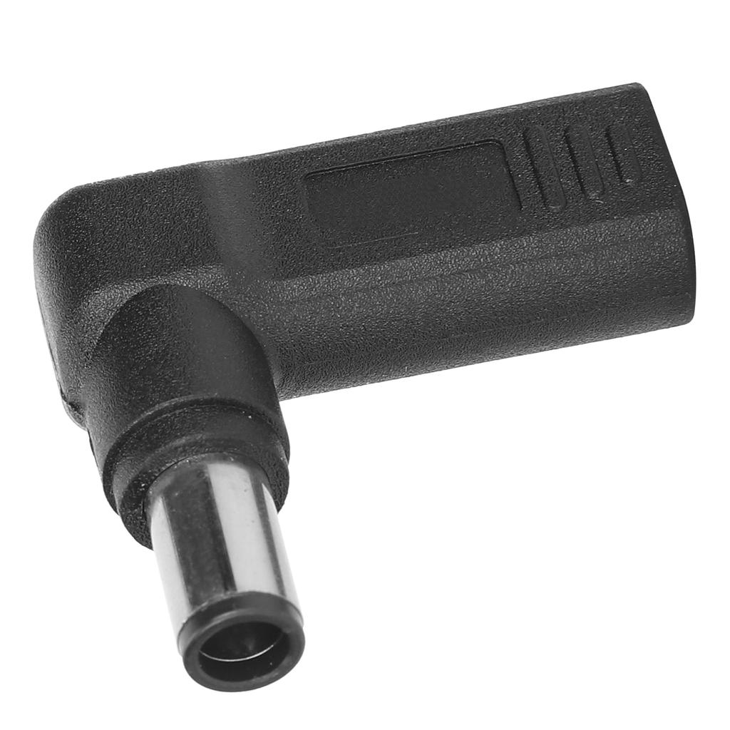 TypeC to DC Adapter Female to Male Plug 7.4x5.0mm Right Angle PD Connector Charging Device for HP Laptop