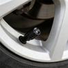 AABJB1 4PCS 3D Aluminum Car Wheel Tire Valve Caps Dust Stem Cover Badge for Kia Sportage Rio Xceed Picanto Sonet Cerato Optima Soul EV6