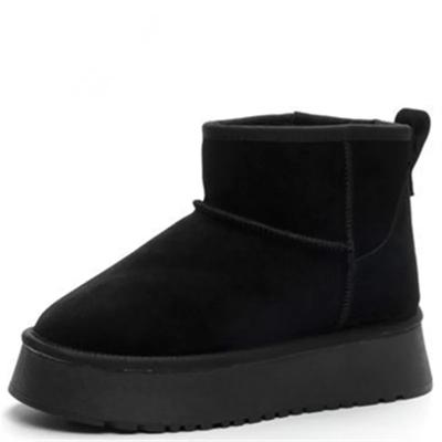 Оригинальные зимние ботинки женские модные зимние черные ботинки сохраняют тепло джинсовая обувь для женщин тапочки женские ботинки Zapatos Mujer