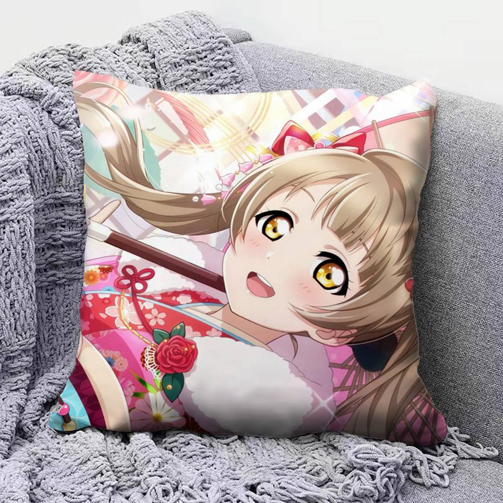 Minami Kotori Anime Girl Love Live  Home Sofa Cushion Covers and Aecorative Custom Pillow Covers