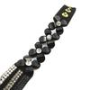 Les Trésors De Lily [P5367] - Дизайнерский браслет "Sissi" черно-серый (2 оборота)