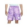 Jordan Flight Printed Basketball Shorts with Drawstring Men Bottoms Purple CZ4750-591