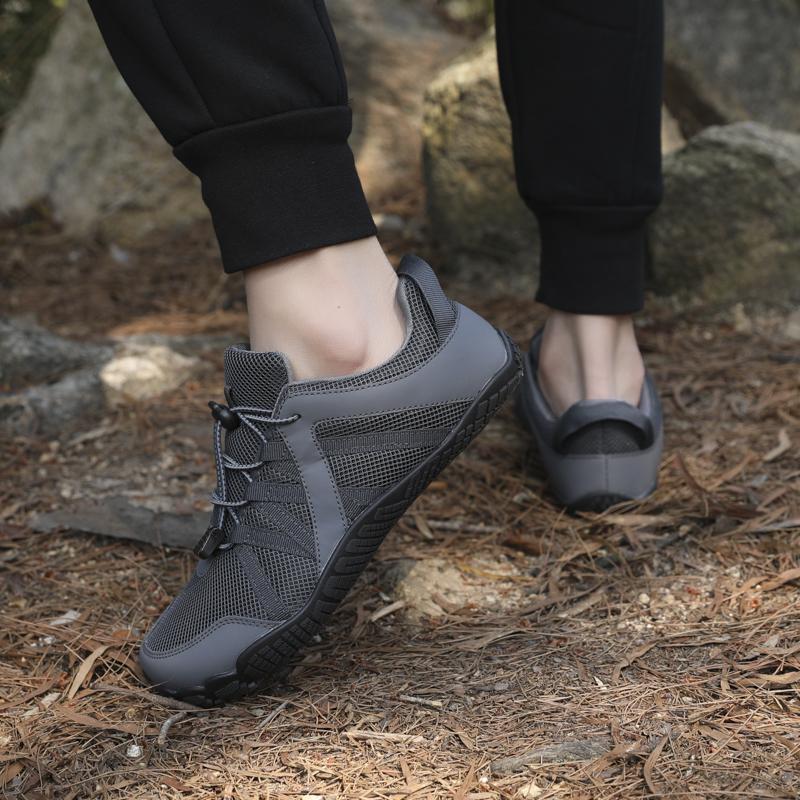 Походные кроссовки Босоногие спортивные туфли Обувь для кемпинга и треккинга Нескользящая эластичная подошва Дышащая сетка Обувь для фитнес-тренировок