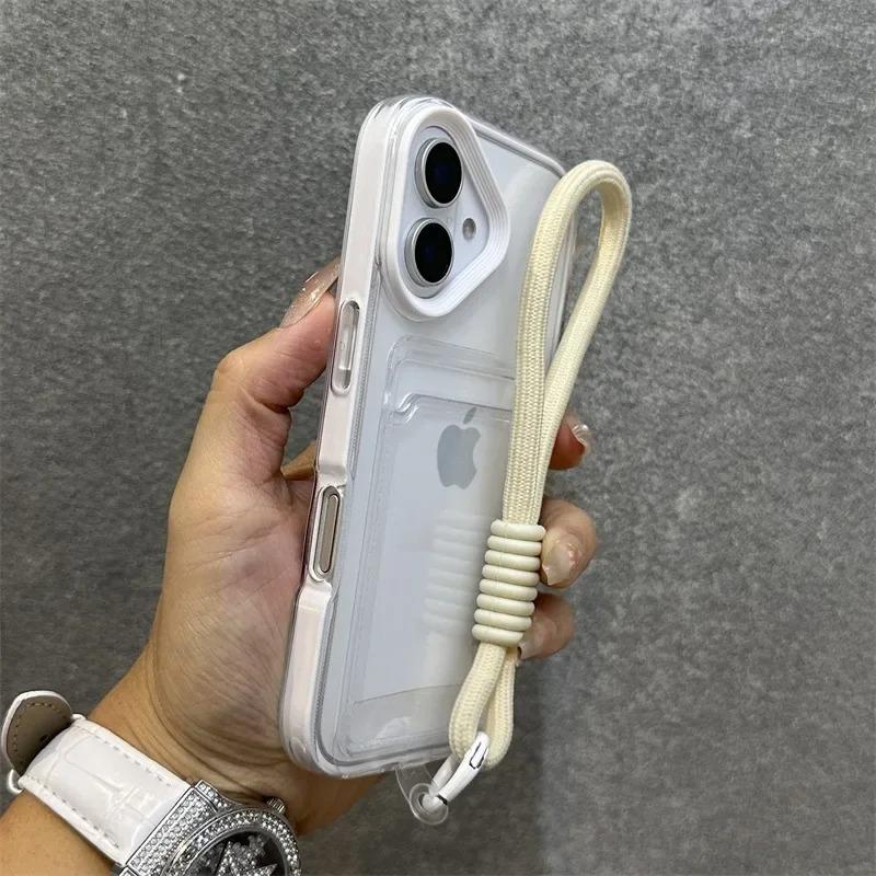 Подходит для iPhone11promax простой прозрачный чехол-визитница чехол для мобильного телефона ремешок Apple 11 силиконовый 11 противоударный 11 наборы