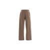 Solid Color High-Waisted Pleated Casual Pants Women Bottoms Brown 625169-95