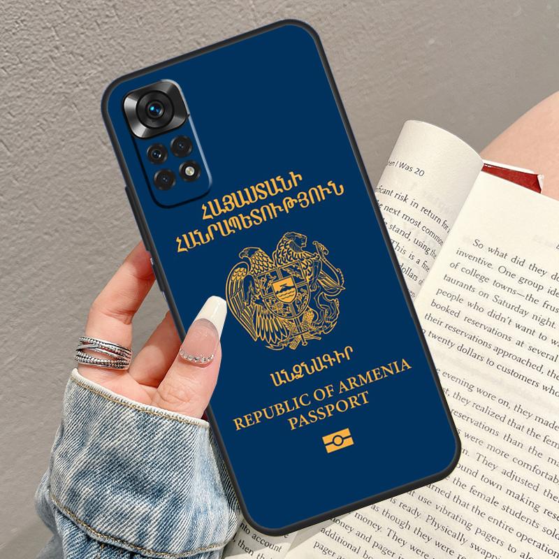 Армения Армянский флаг Чехол для телефона для Xiaomi Redmi Note 14 13 12 9 10 11 15 Pro Plus 13C 10C 12C 14C 15C