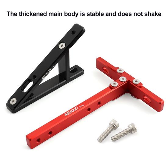 Bike Water Bottle Cage Adapter with Wrench Screws Lightweight Aluminum Alloy Mountain Road Bicycle Water Bottle Holder Mount Base Bike Accessories