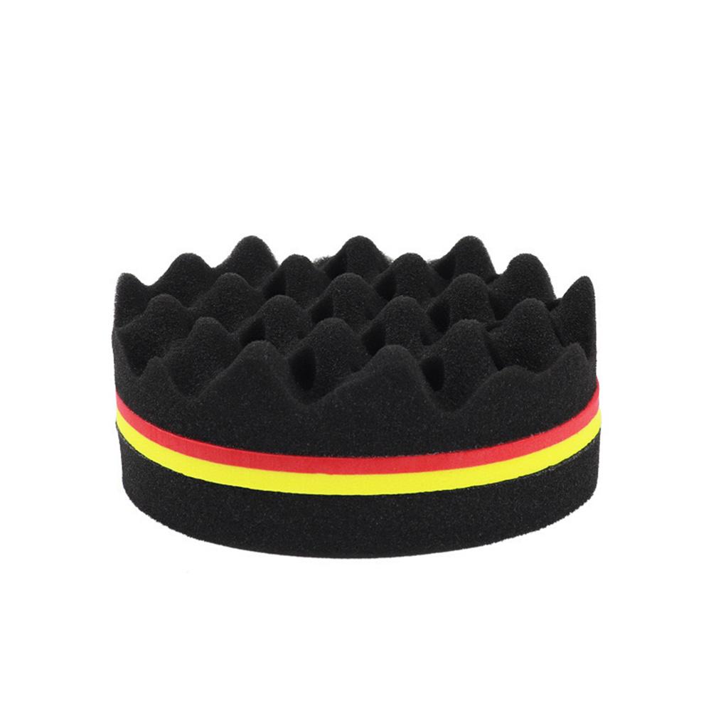 Hair Brush Sponge Barber Oval Double Side Magic Twist Hair Brush Breathable Perm Styling Brush Salon Curl Brush for Hair Styling