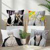 Anime Gin Ichimaru Bleach   Cushion Cover 30x50 Polyester Sofa Cushions Decorative Throw Pillows Home Decoration Pillowcover