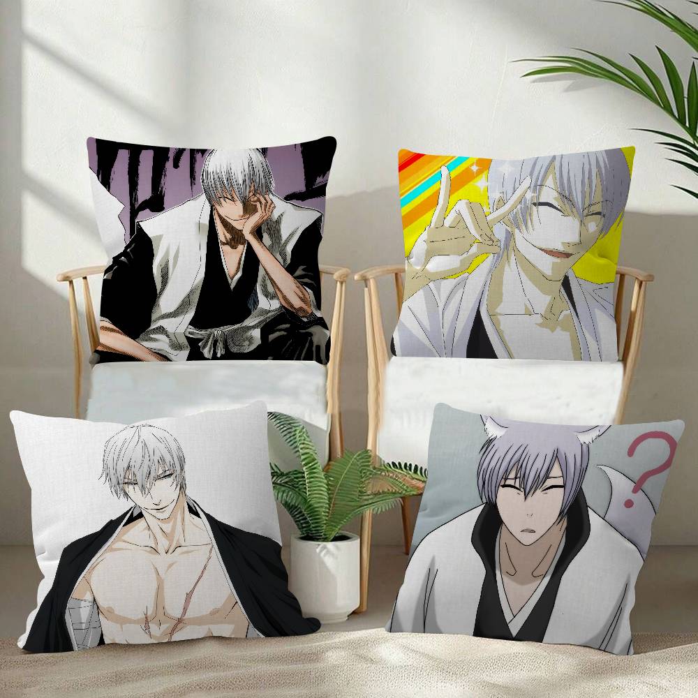 Anime Gin Ichimaru Bleach Cushion Cover 30x50 Polyester Sofa Cushions Decorative Throw Pillows Home Decoration Pillowcover