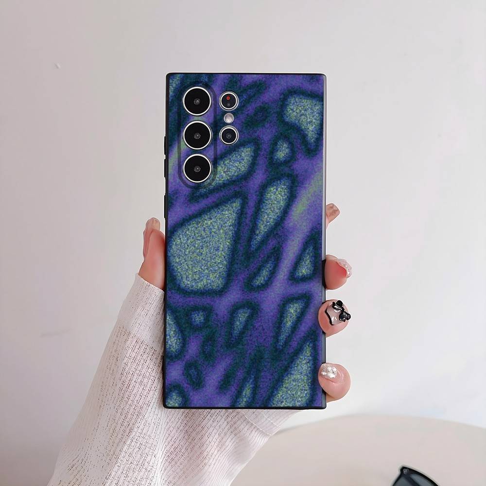 Модный абстрактный чехол для телефона Samsung Galaxy S25 S24 S22 S23 Ultra S21 S20 Plus 5G, матовый, нескользящий, полное покрытие, мягкий чехол