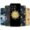 Керамический чехол «Солнце Луна Знаки Зодиака» для OnePlus 12R 10T 10R 9RT 9 10 Pro OnePlus 12 11 Nord 3 2T CE 2 Lite N20 N10