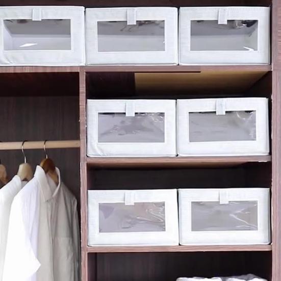 Контейнеры для хранения складной многоцелевой нетканый материал мягкий органайзер для хранения в шкафу для спальни