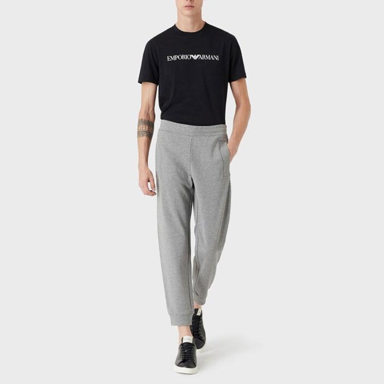 EMPORIO ARMANI Logo Printed Crewneck T Shirt 8N1TN5-1JPZZ-0021