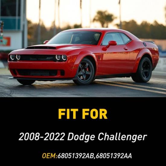 FOR 2018- Dodge Challenger Front Hood Bumper Weatherstrip Seal And Rivets EV