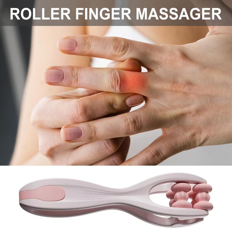 Rollers Finger Massager Mini Finger Joints Massager With Elastic Handle For Finger Blood Circulation & Muscle Relaxation Tools