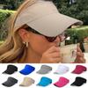Sports Tennis Golf Empty Top Hat UV Protection Visor Caps Quick Drying Hat Sun Hat