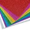 Self-adhesive Glitter Foam Paper Flash Colorful Handcraft Cutters Paper New Sparkles Paper