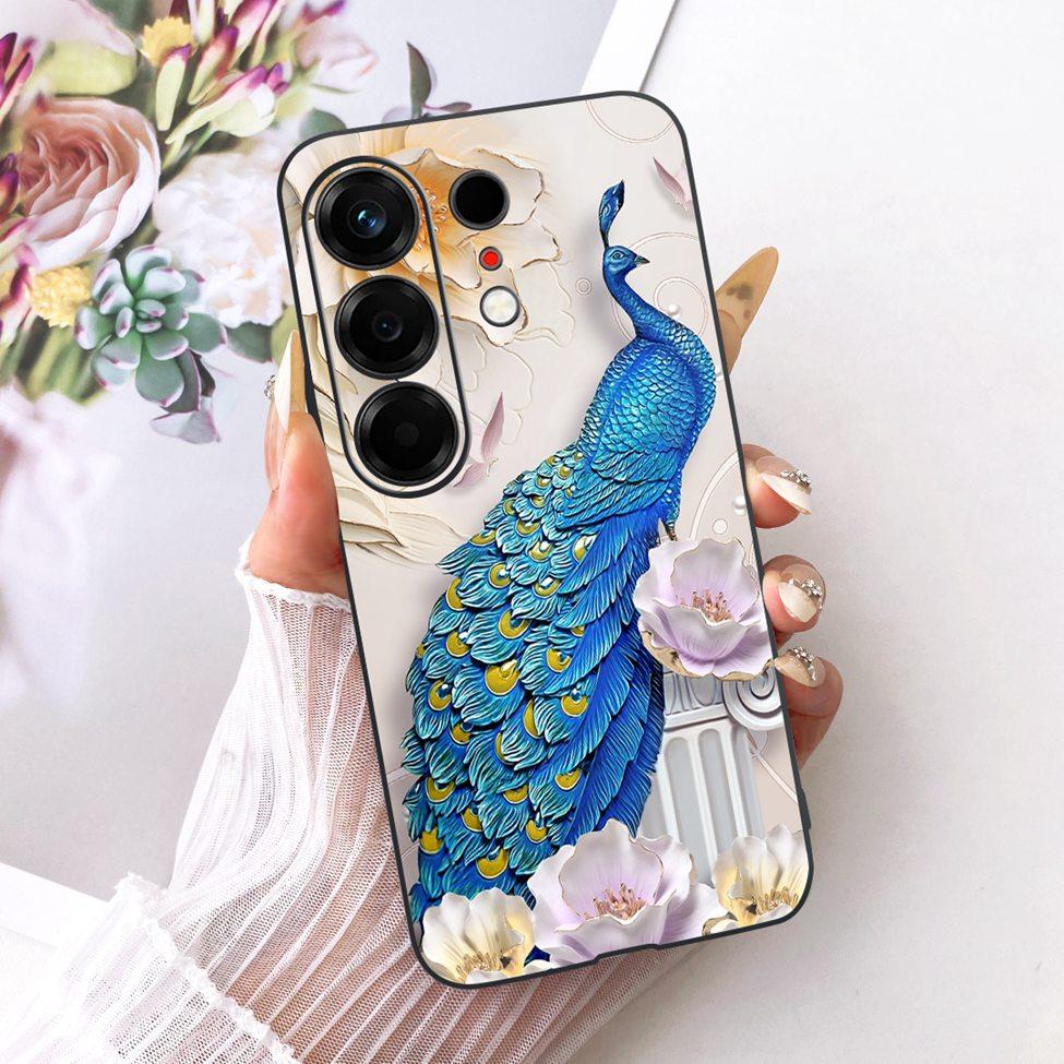 Чехол для Tecno CN5 Чехол для Tecno Camon 50 4G Модный Бабочка Милый Кот Крутой Расписной Мягкий Чехол для Телефона Для Techno Camon50 4G