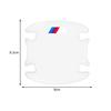 4PCS Transparent M LOGO Car Door Anti-collision Protector Bumper Strip Sticker For BMW X7 X3 X4 X5 X6 3 4 5 6 7 Series Z4 M M3 M5 M6 E38 E39 E46 E53