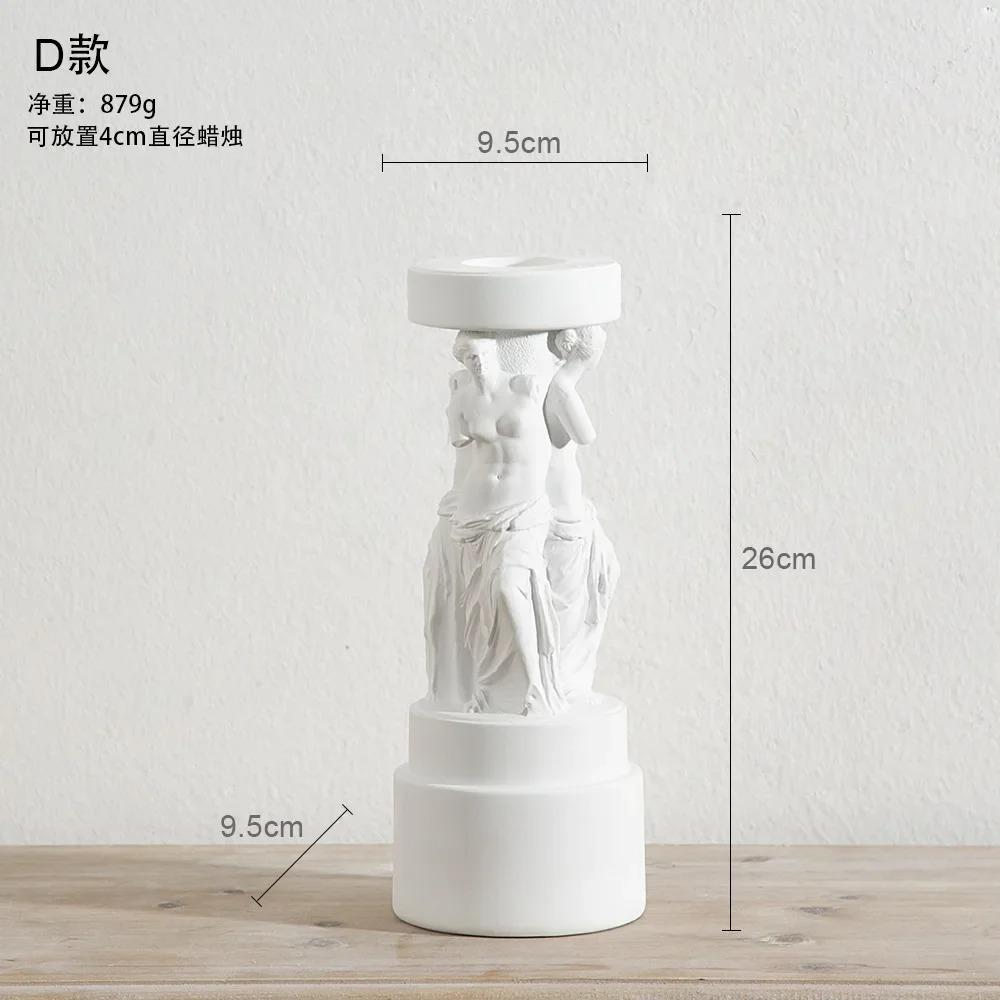 Римские колонны, статуи, греческие колонны, подсвечник, смоляная подставка для подсвечника, украшение свадебного стола, декоративная фигурка для дома и сада