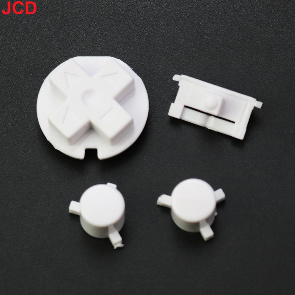 JCD 1 Set Colorful Replacement Buttons Set Replacement For Game boy GBP Console On Off Button A B Buttons D Pads Replace