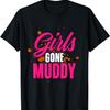 Девушки в грязи Маддинг Бег по грязи Командная футболка