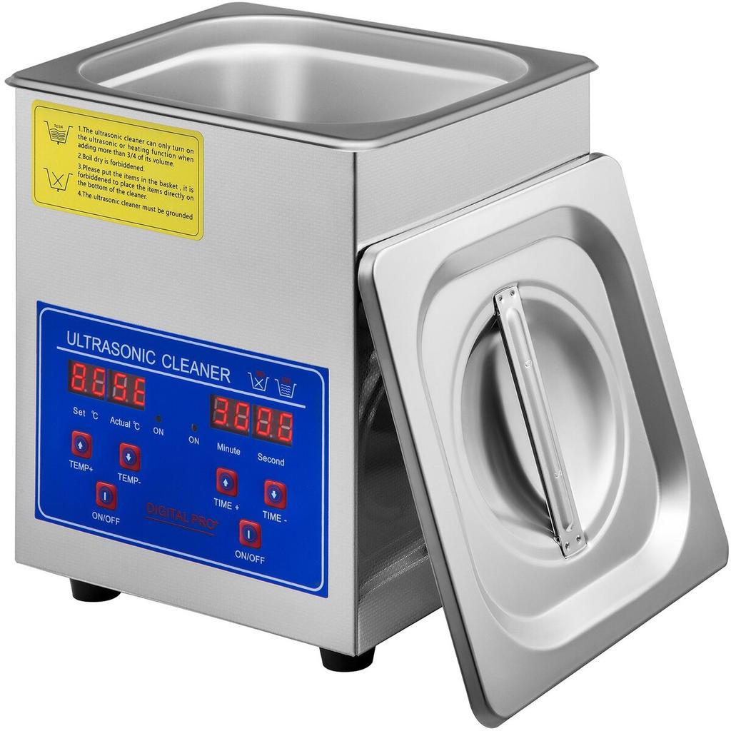Ultrasonic Cleaner 1.3L Ultrasonic Cleaning Device with Heater Timer 60W