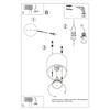 Plafon Orbis 1 Gu10 Czarny Alu Sollux Sl.0016